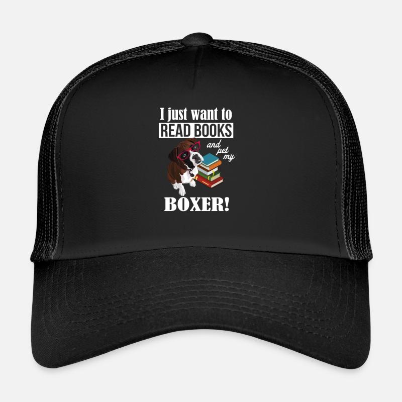 Cadeau Boxer Dog Casquette trucker 