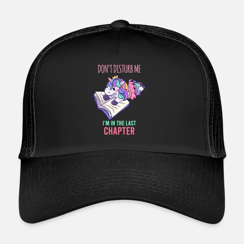 Einhorn One More Chapter Buch Geschenk Trucker Cap