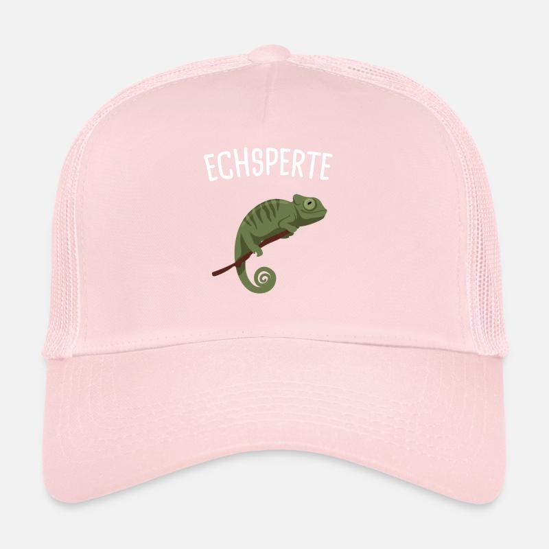Echsperte Eidechse Reptil Geschenk Trucker Cap