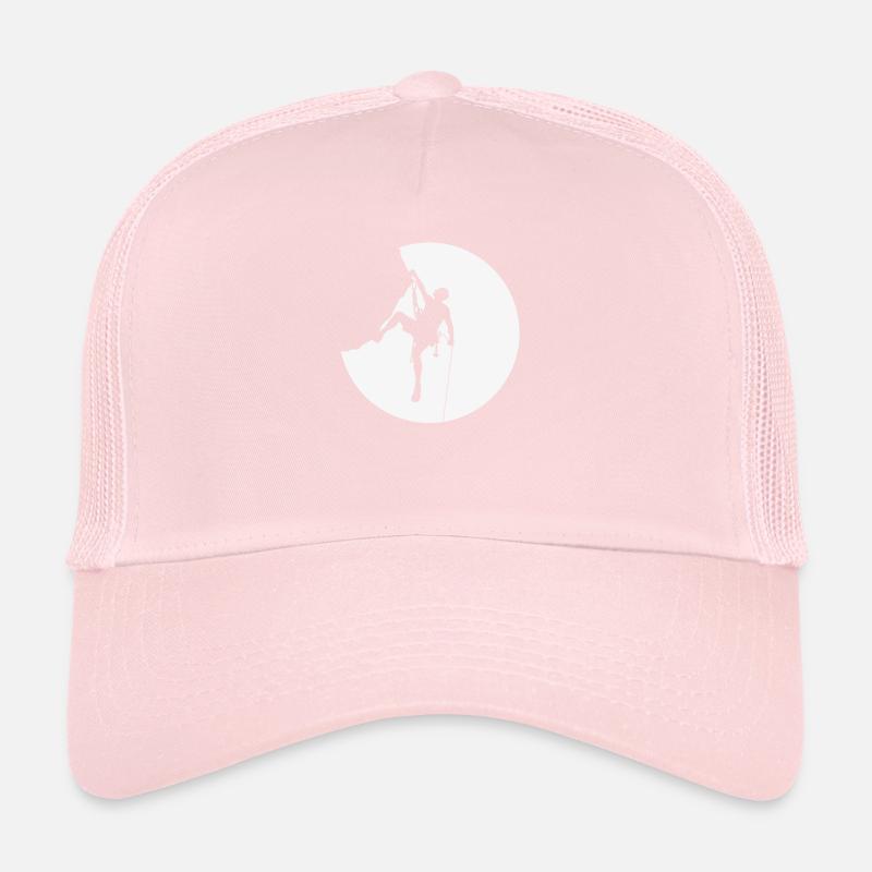 Climbing climbers bouldering boulderers Trucker Cap