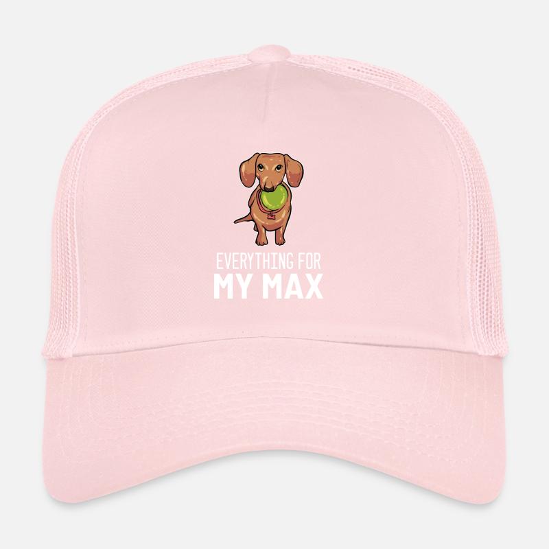 Dackel Max Daschund Liebhaber Geschenk Trucker Cap