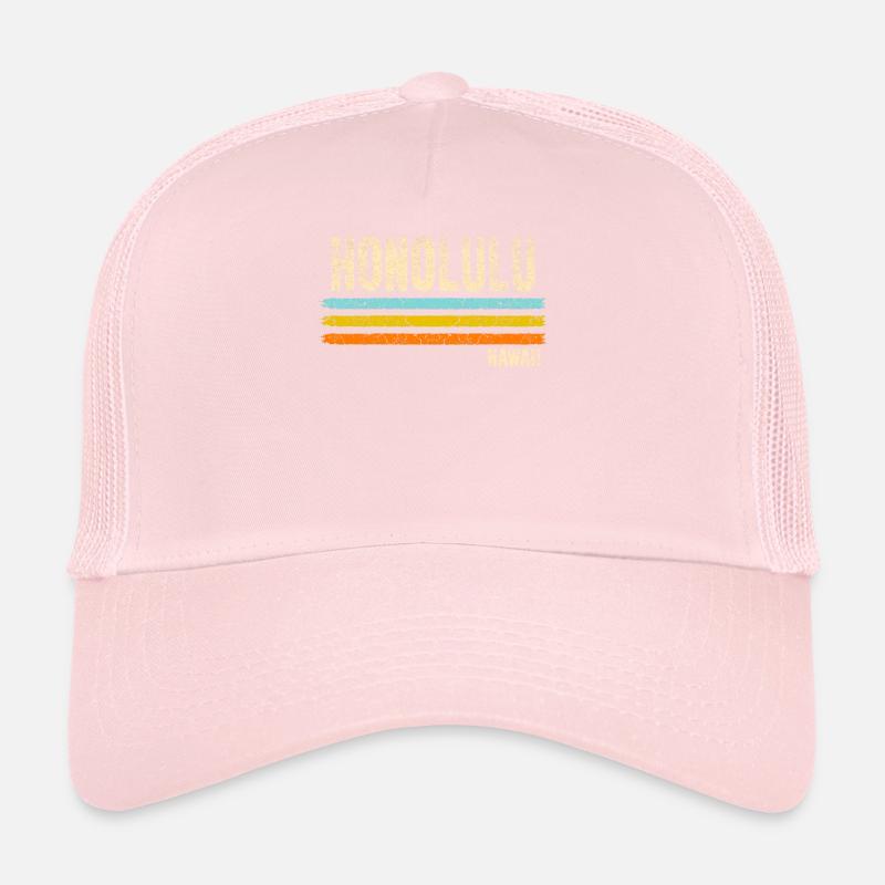 Honolulu Hawaii Trucker Cap