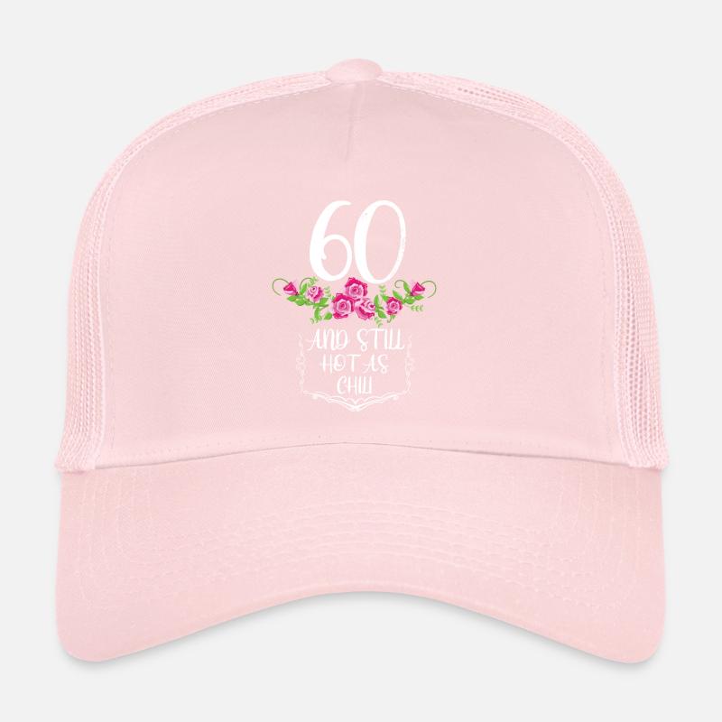 60th birthday Trucker Cap