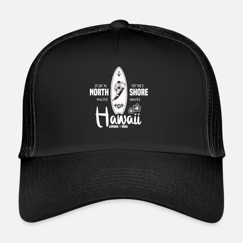 Surfeurs surfeurs Hawaii Casquette trucker 