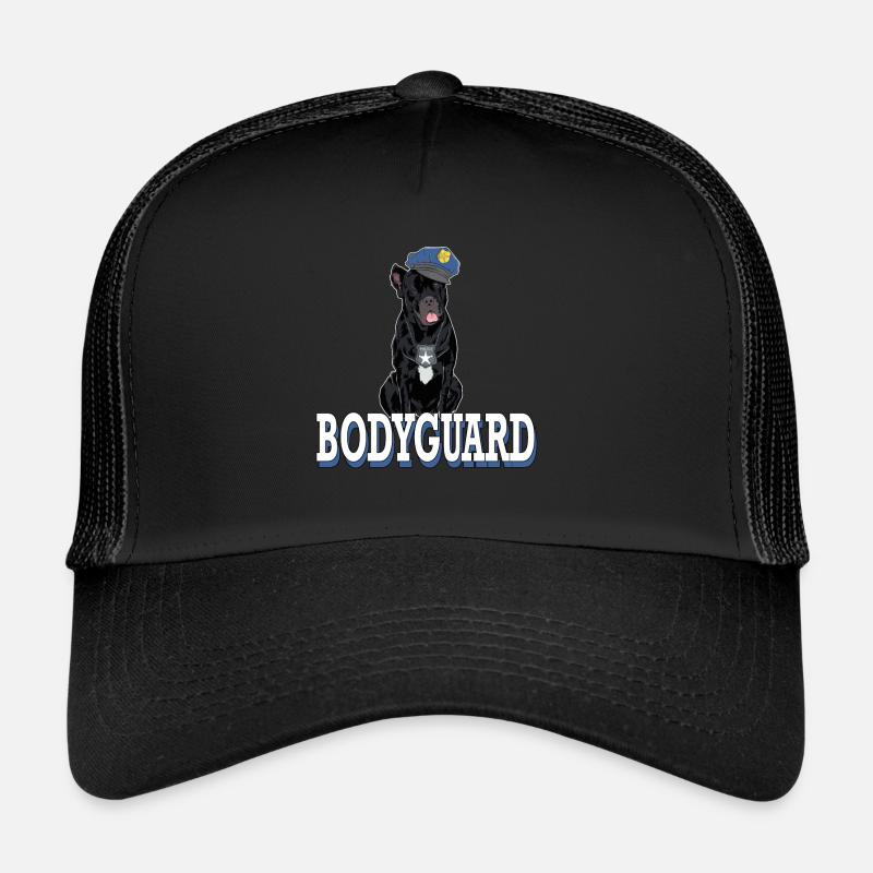 Cane Corso Bodyguard Security protection chien Casquette trucker 