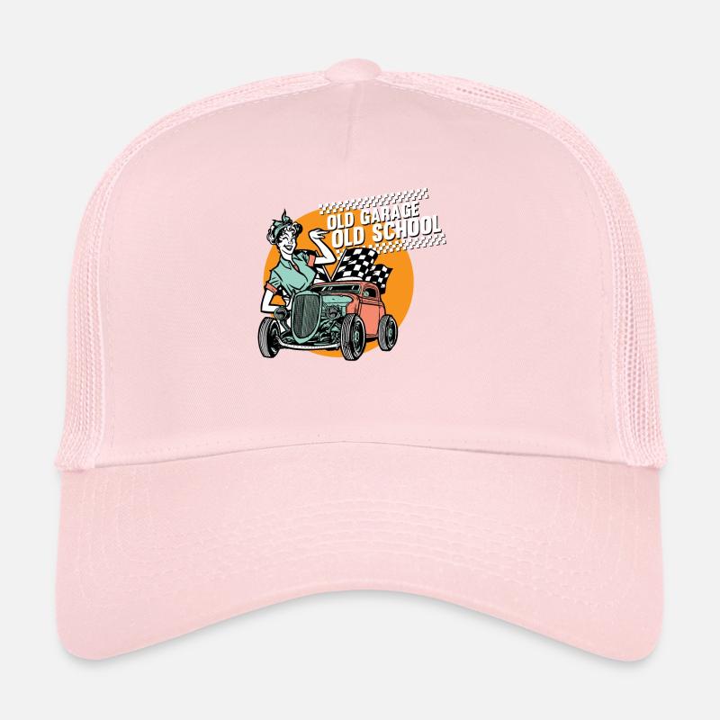 Pinup vintage rockabilly Trucker Cap
