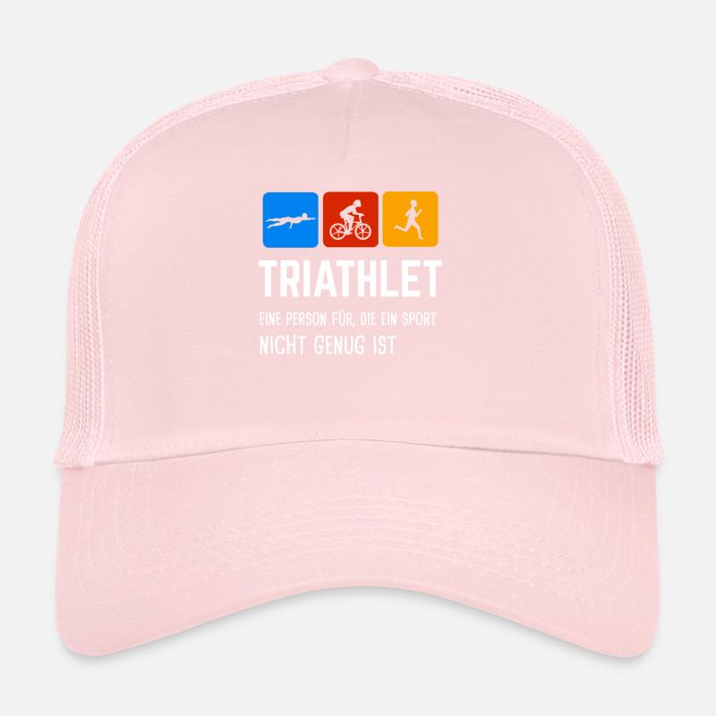 Triathlon Triathlet Triathleten Geschenk Trucker Cap