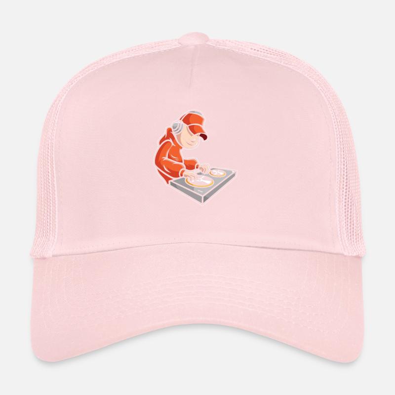 BATTLE DJ TURNTABLISM DEEJAY TURNTABLE GIFT Casquette trucker 