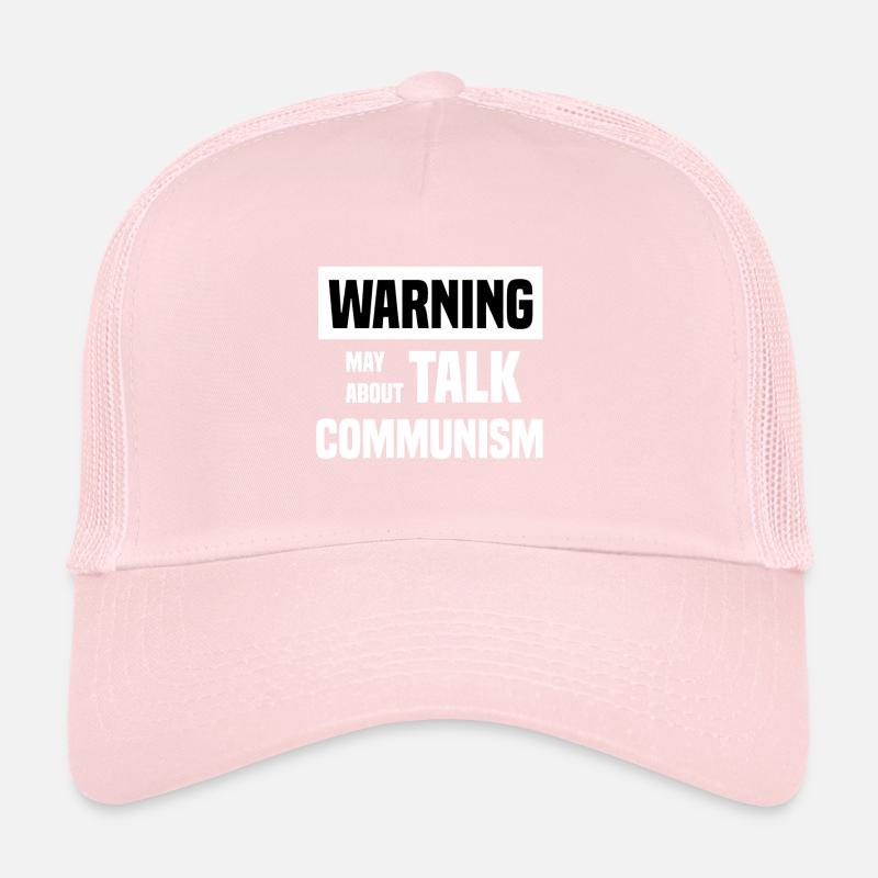 Je parle du communisme Casquette trucker 