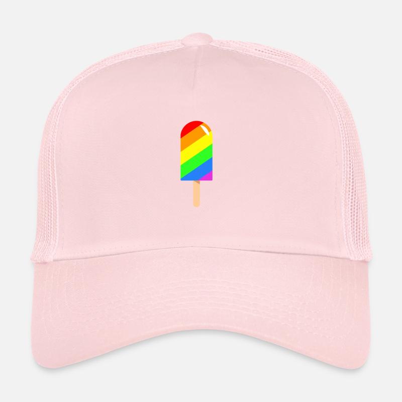 Glace Popsicle - Rainbow LGBT CSD Casquette trucker 