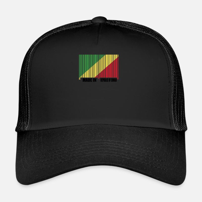 Fabriqué en République du Congo Casquette trucker 