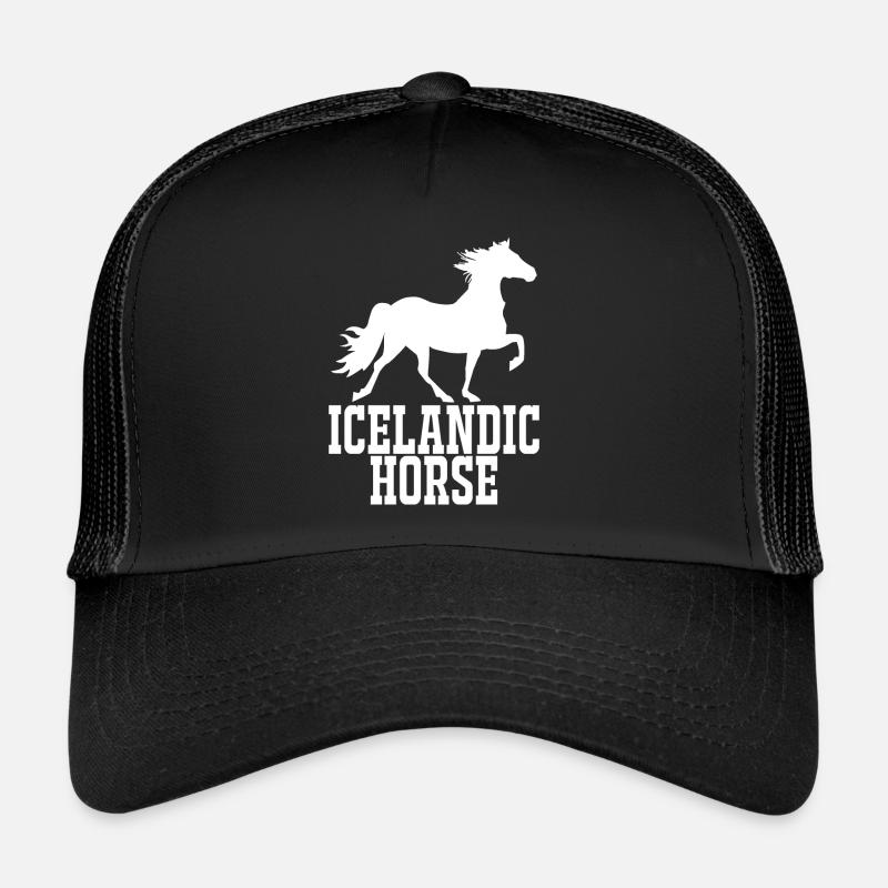 Cheval islandais Casquette trucker 