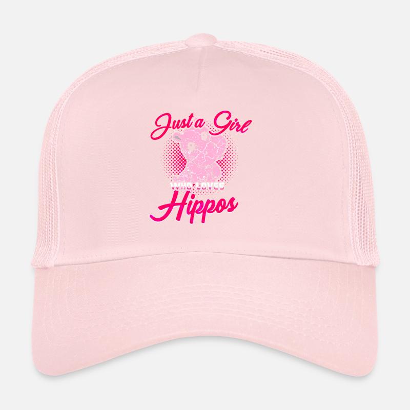 Flusspferd Nilpferd Hippo Trucker Cap