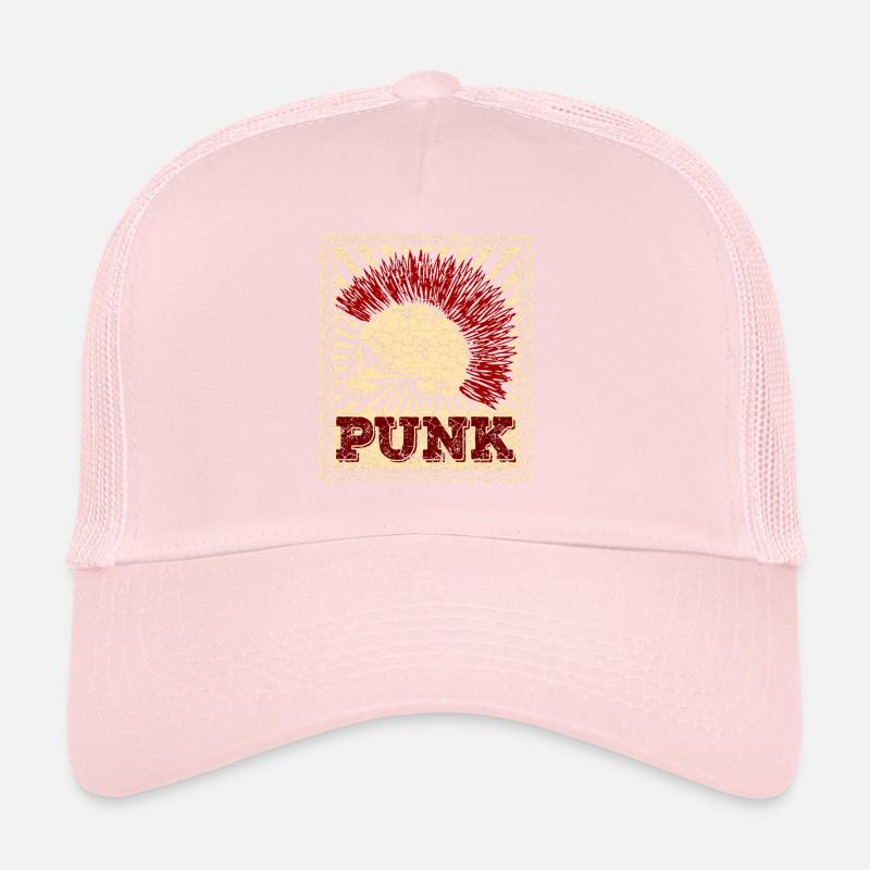 Punk Punk Rock Music Punks Anarchy Punk Gift Trucker Cap
