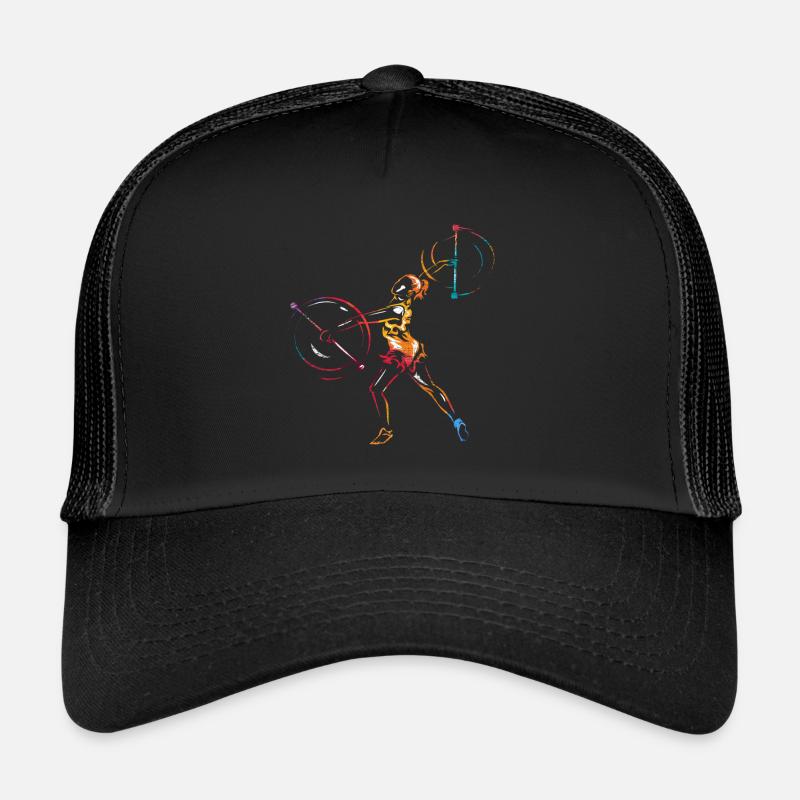 Twirling bar turning Trucker Cap