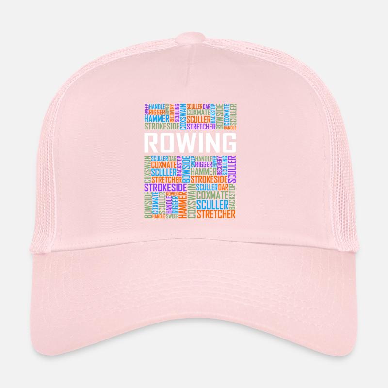 Rowing Words Trucker Cap