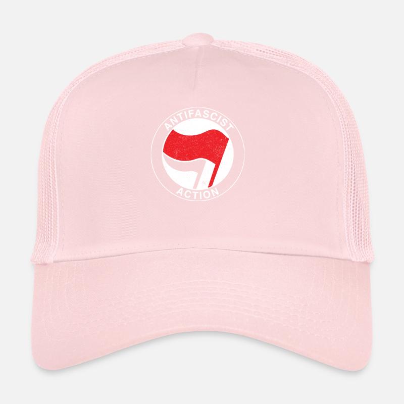 Drapeau antifasciste antifa - antiracisme antifasciste Casquette trucker 