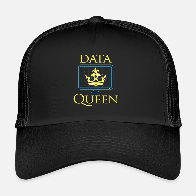 Data Queen Science R Statistics Statistician Trucker Cap