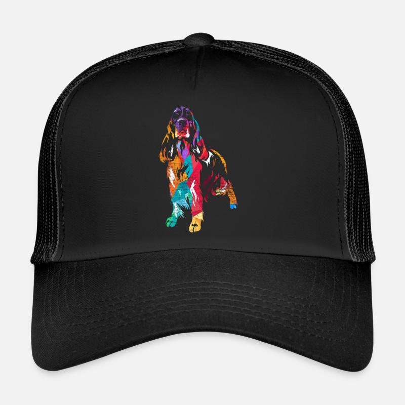 English Springer Spaniel Trucker Cap