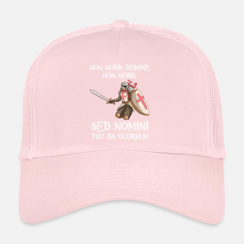 Chevaliers Templiers Graphiques Templiers Temples Chevaliers Casquette trucker 
