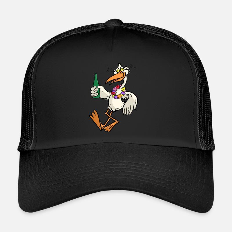 Cigogne ivre Casquette trucker 