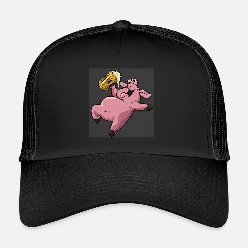 Betrunkenes Schwein Trucker Cap