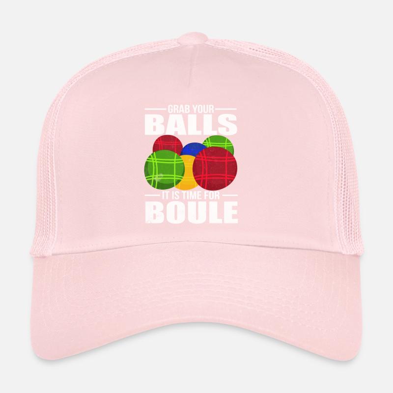 Pétanque actuellement Boule Balls Gift Casquette trucker 