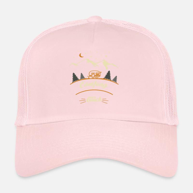 Wohnwagen Camping Glück Trucker Cap
