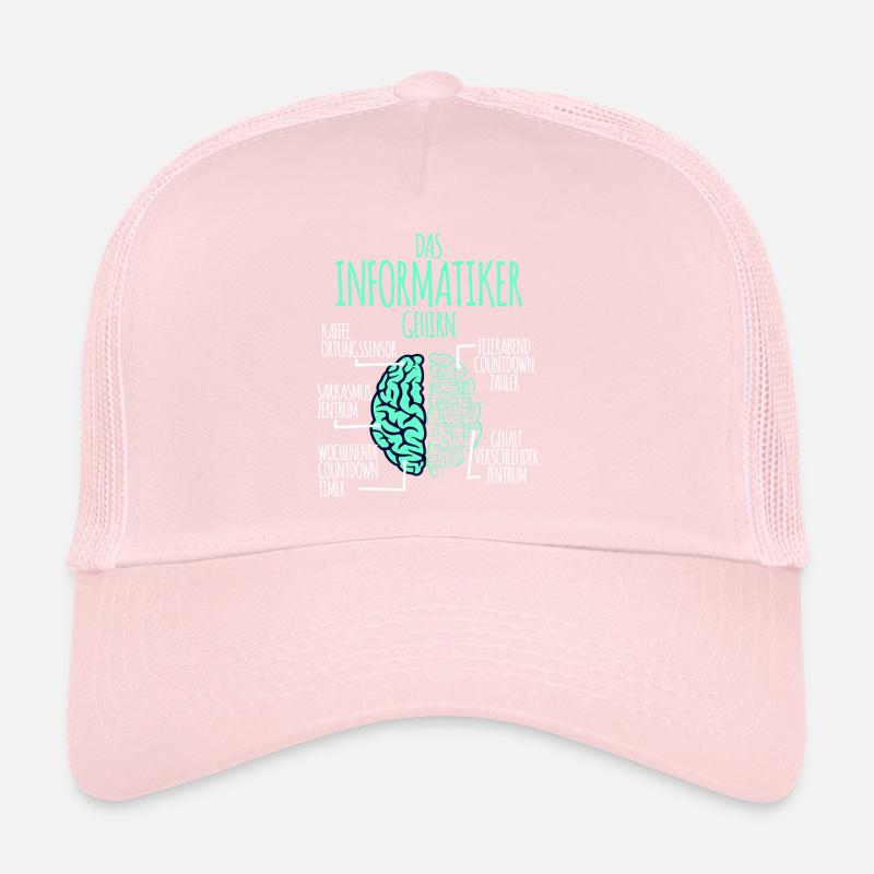 Informaticien programmeur informatique nerd geek Casquette trucker 