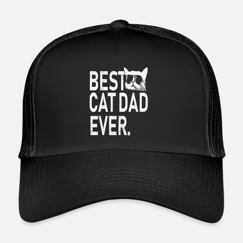Best cat dad Ever Trucker Cap