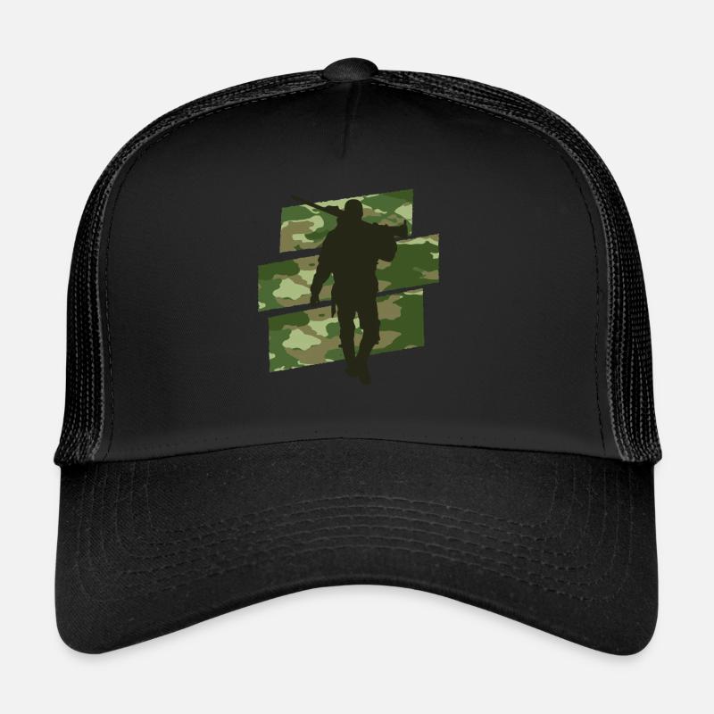 Jäger Camouflage Trucker Cap