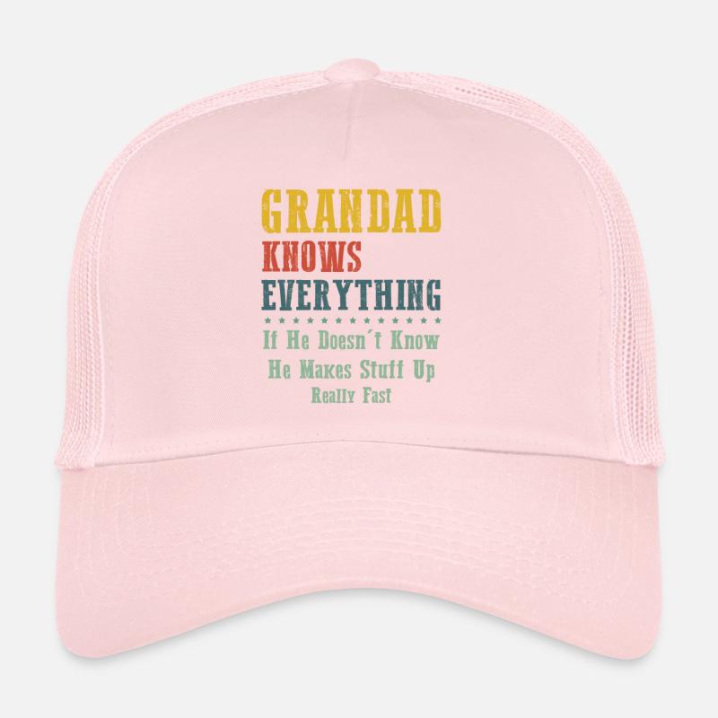 Grandad Knows Everything Casquette trucker 
