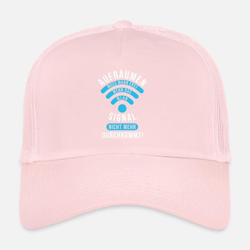 Wlan Lustiger Spruch Trucker Cap