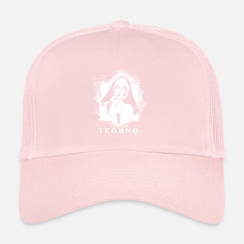 Religion techno Casquette trucker 