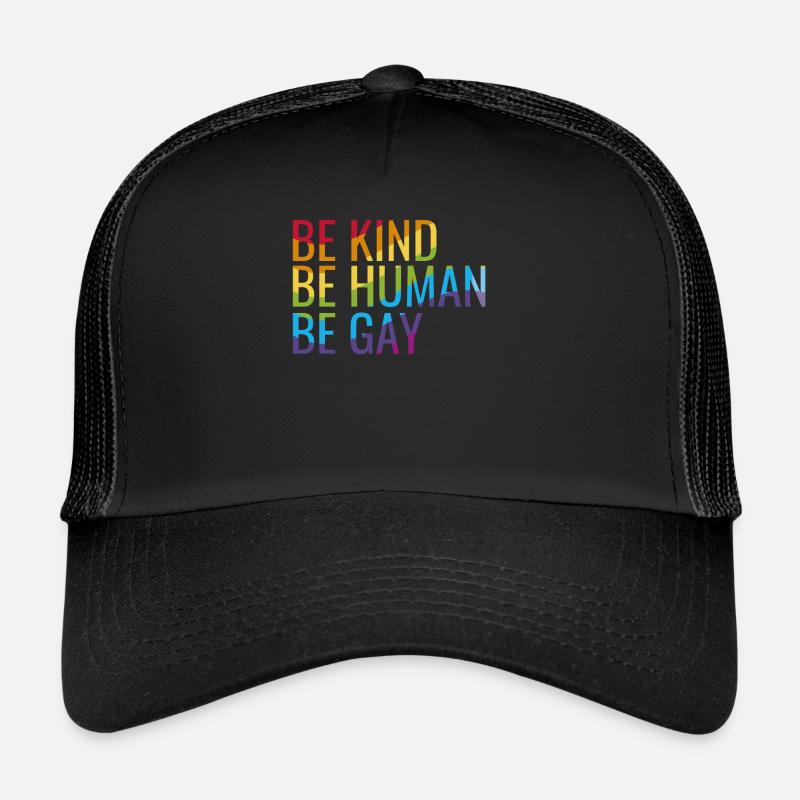 Be Gay - Trucker cap - sort/sort