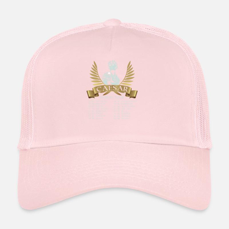 History Gaius Julius Caesar ancient raids Trucker Cap