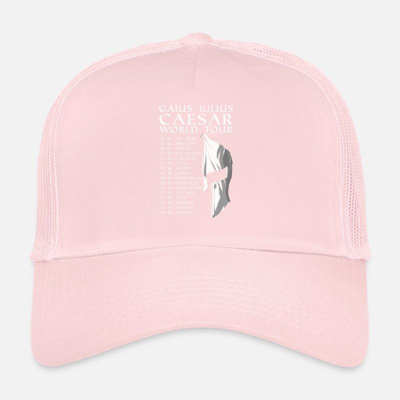 Ancient history Gaius Julius Caesar Helm world tour Trucker Cap