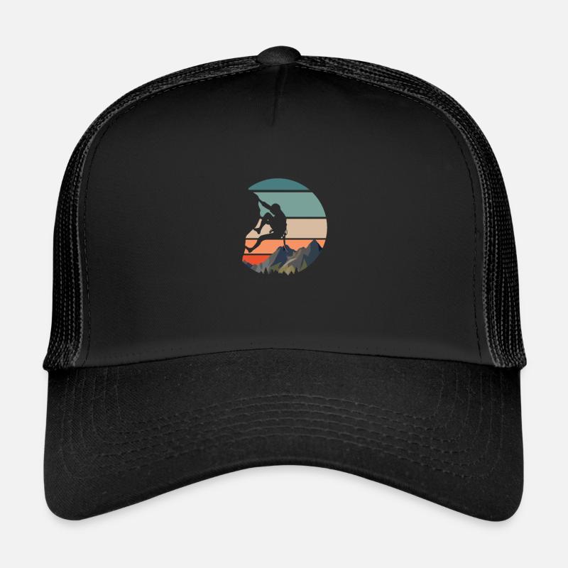 Vintage boulderer boulder gift Trucker Cap
