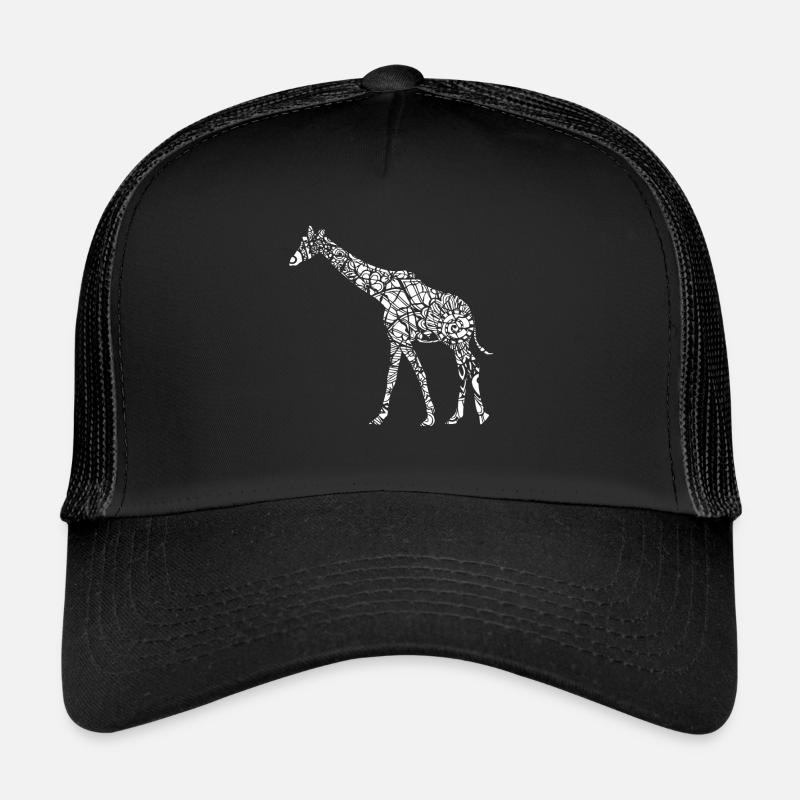 Girafe Girafe Floral Pattern Casquette trucker 