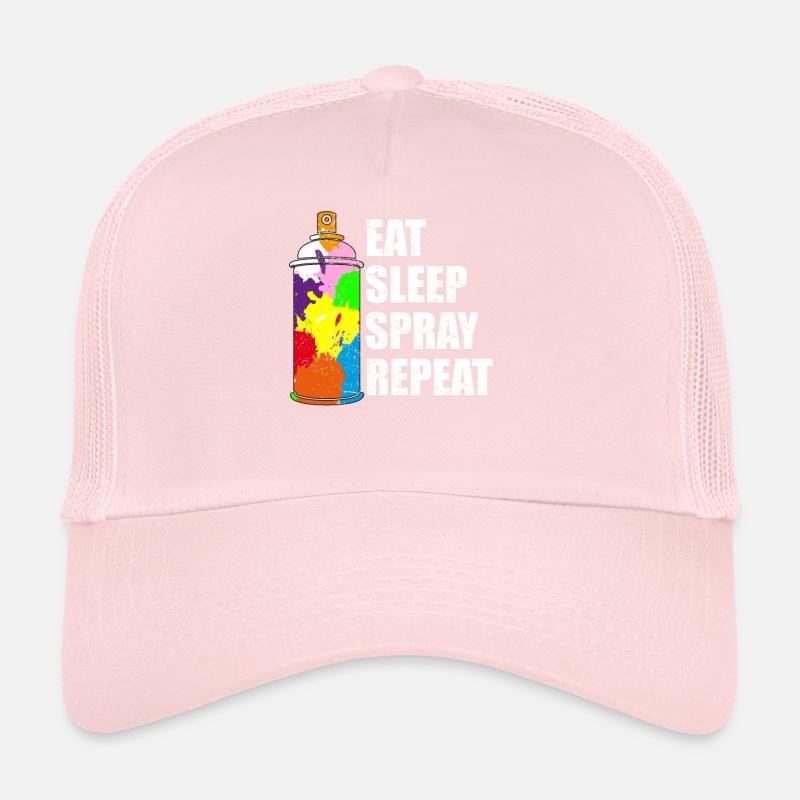 Graffiti Sprühdose Sprayer Spruch Geschenkidee Trucker Cap