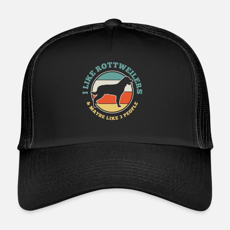 rottweiler Trucker Cap