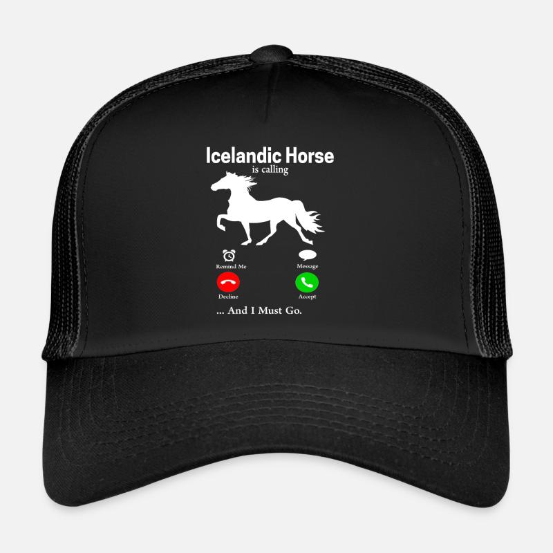 Cheval islandais Casquette trucker 