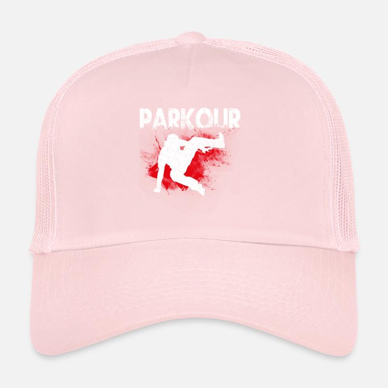 Parkour PK Freerunning Freerunner Tic Tac Ghettoga Trucker Cap