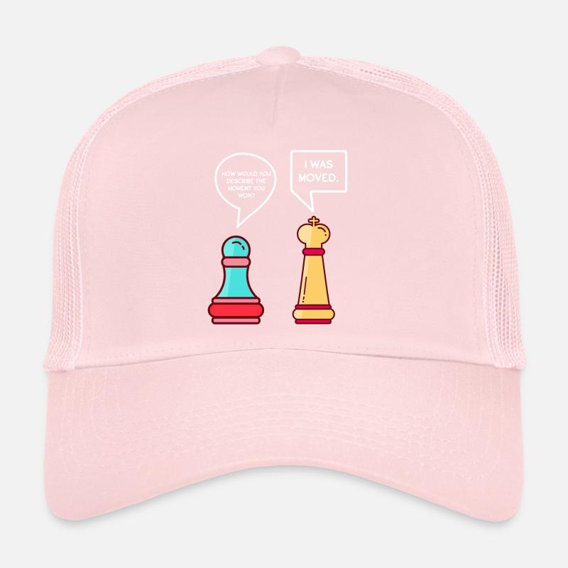 Funny chess pieces Trucker Cap