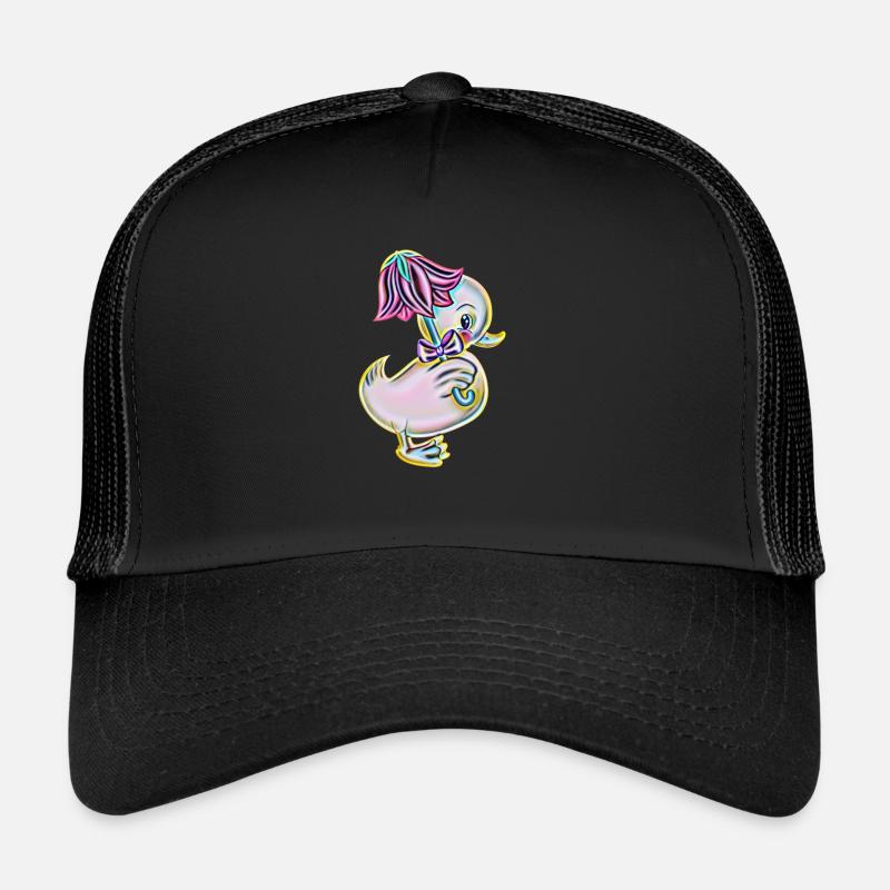 Ente - Trucker Cap - Schwarz/Schwarz
