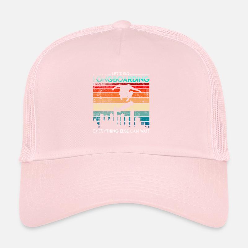 Longboarder rétro longboard Casquette trucker 
