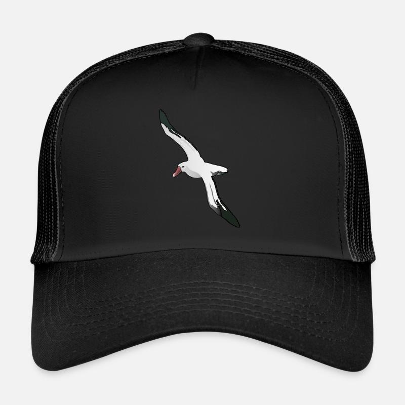 Albatross - Trucker Cap - black/black
