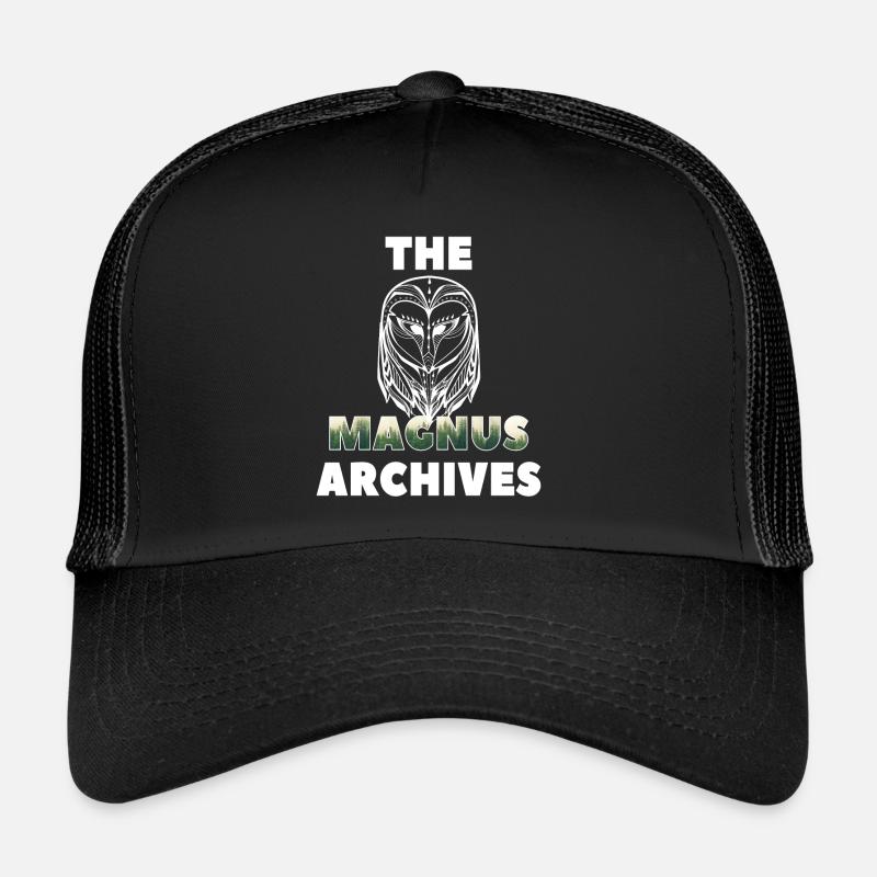The Magnus Archives - Spooky - Trucker Cap - black/black