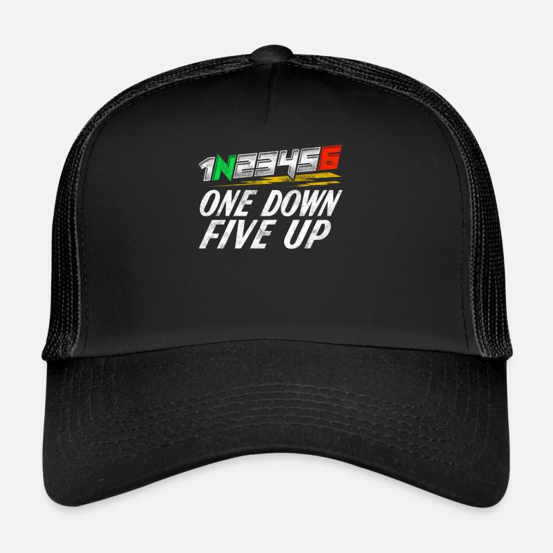 One Down Five Up Moto Gears Casquette trucker 