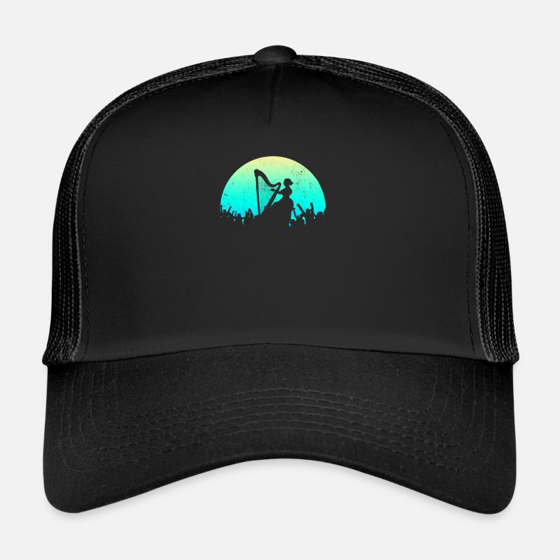 Heavenly harp Trucker Cap